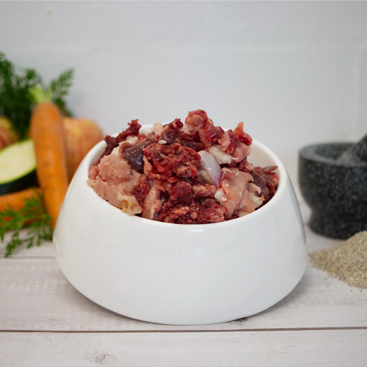 Roter Rinder Puten Mix