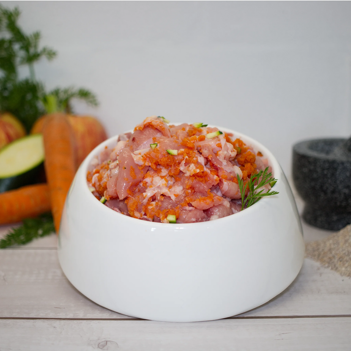 Putenfleisch mit Gemüse